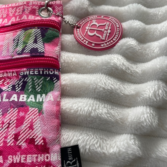 Robin Ruth Pink and Green Crossbody Bag - Picture 3 of 7